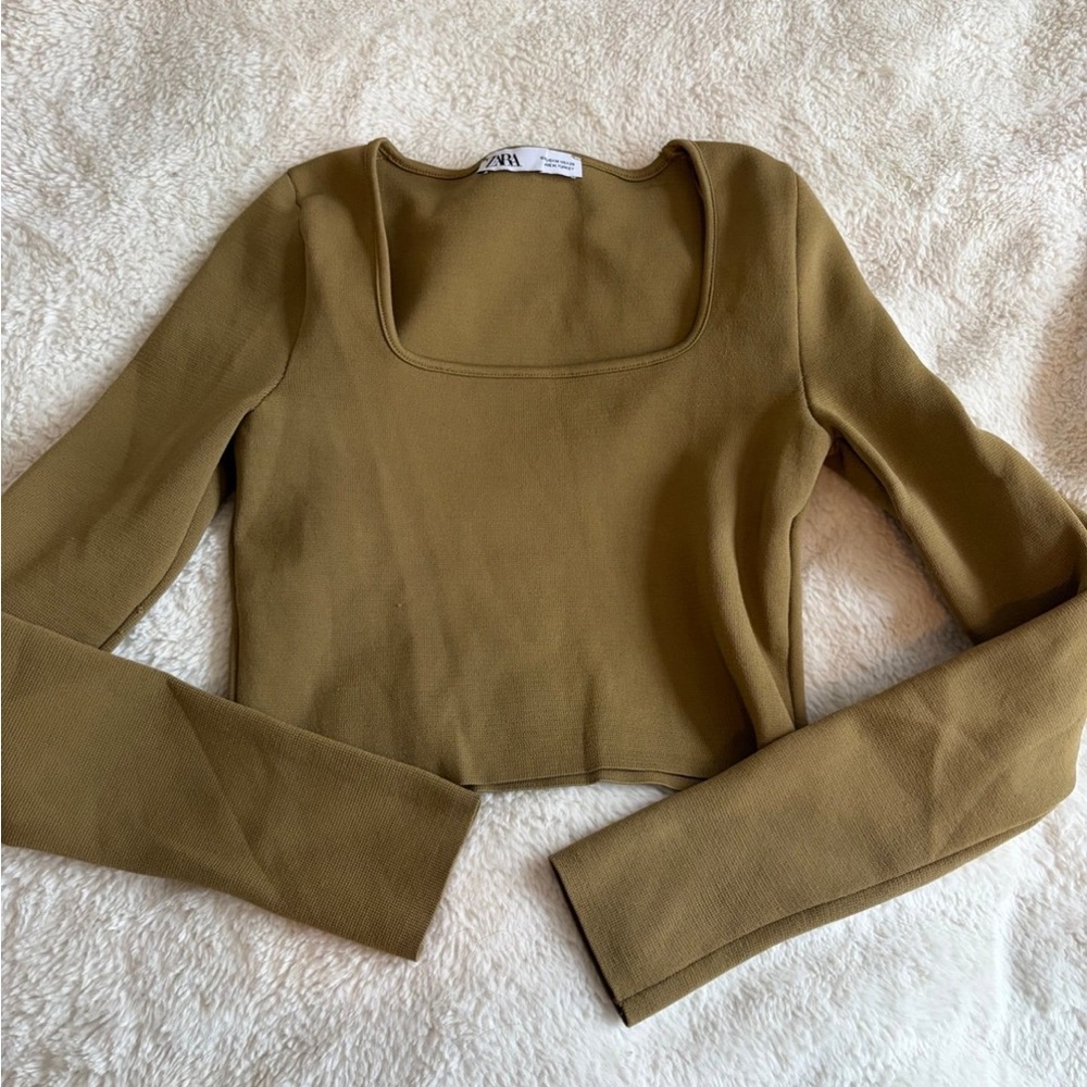 zara long sleeve top